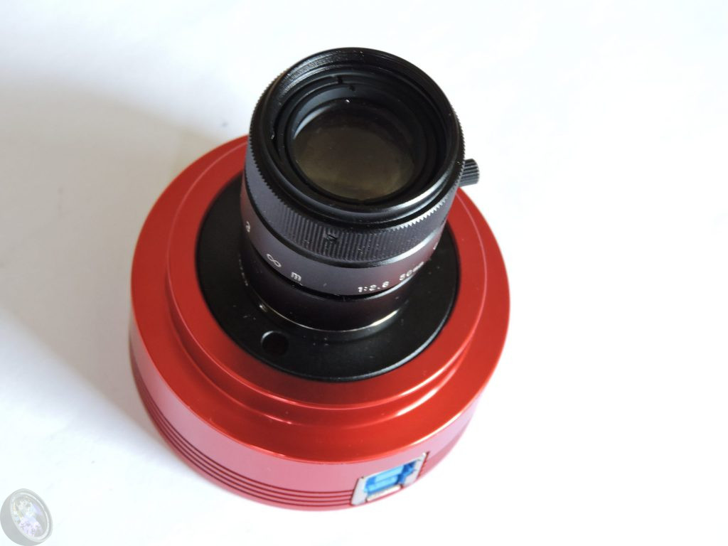 ASI120MM-S mit 50mm C-Mount-Objektiv