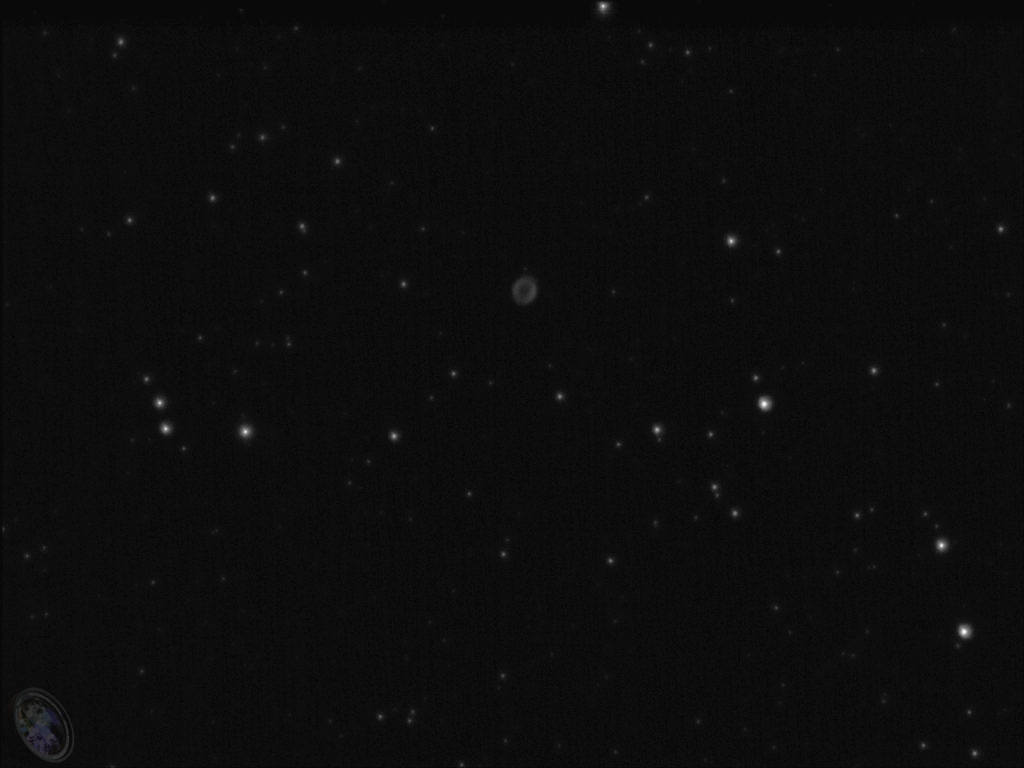 Ringnebel M57 mit der ASI120MM-S