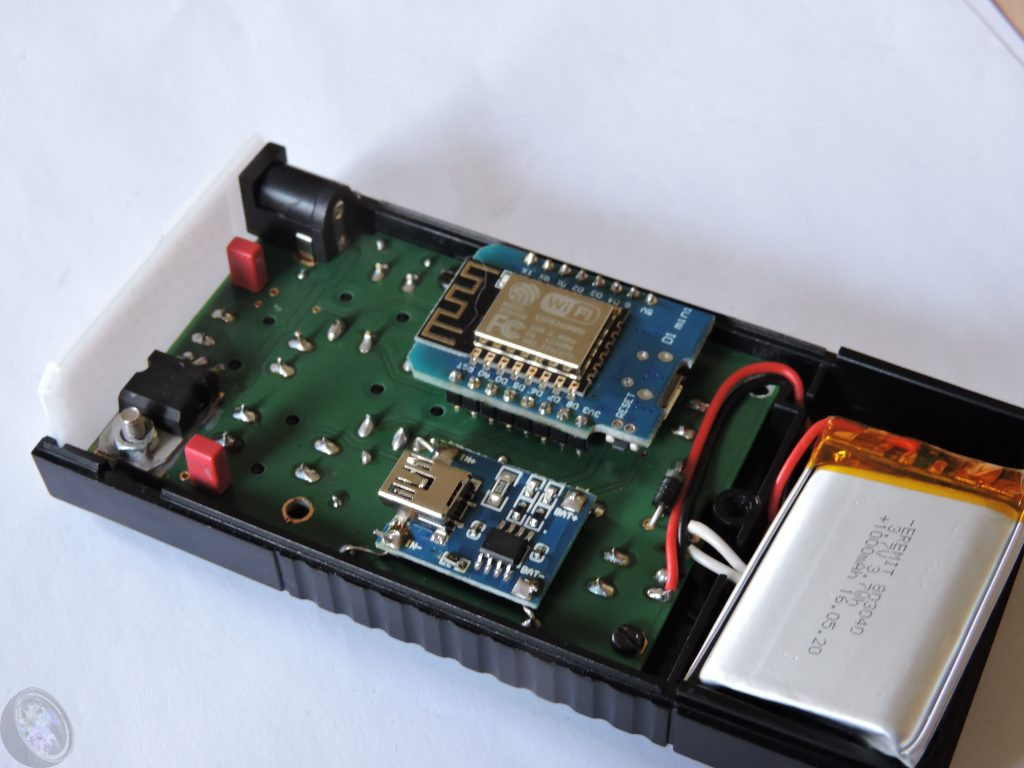 Elektronik für Target(Astronomy) eingebaut.