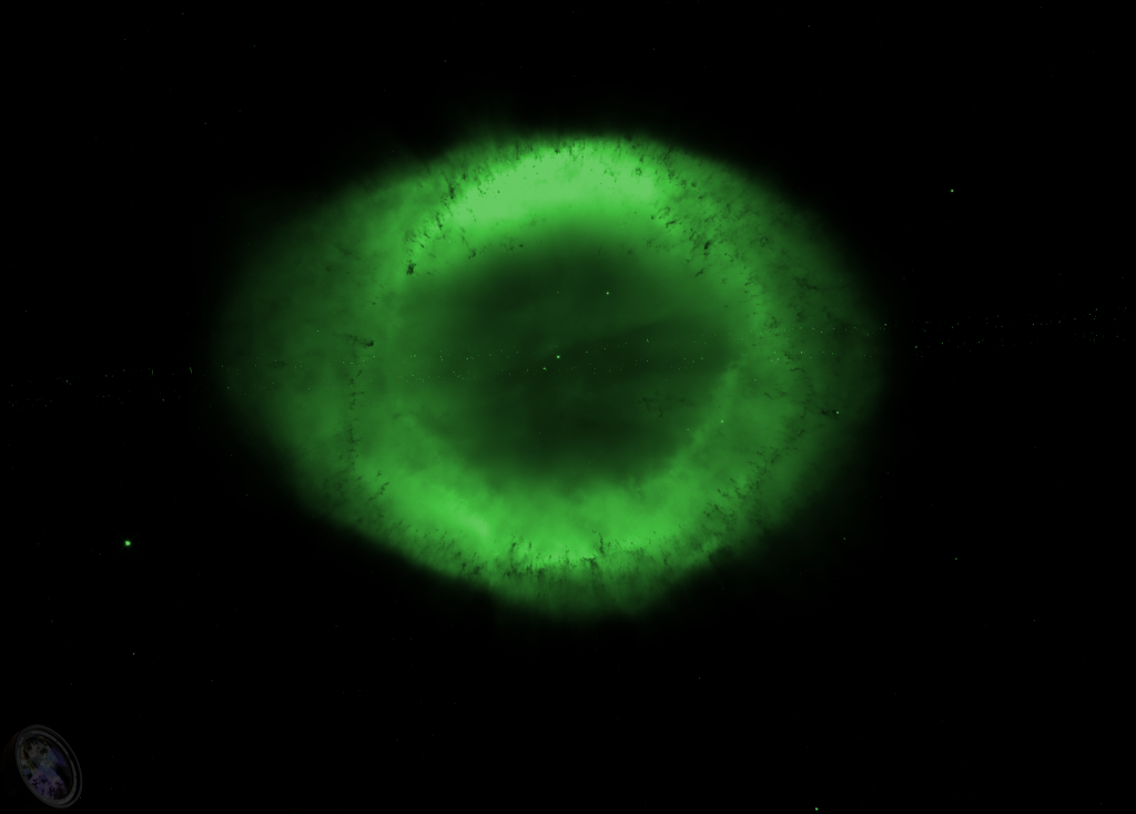 M57, HST, F502N, OIII