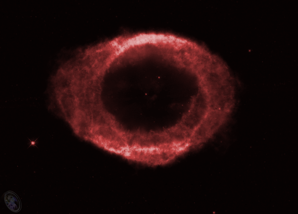 M57, HST, F673N, SII